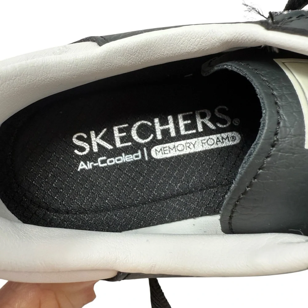 Skechers Women’s Size 7 Hotshot Sneakers Shimmery Rhinestones Black New